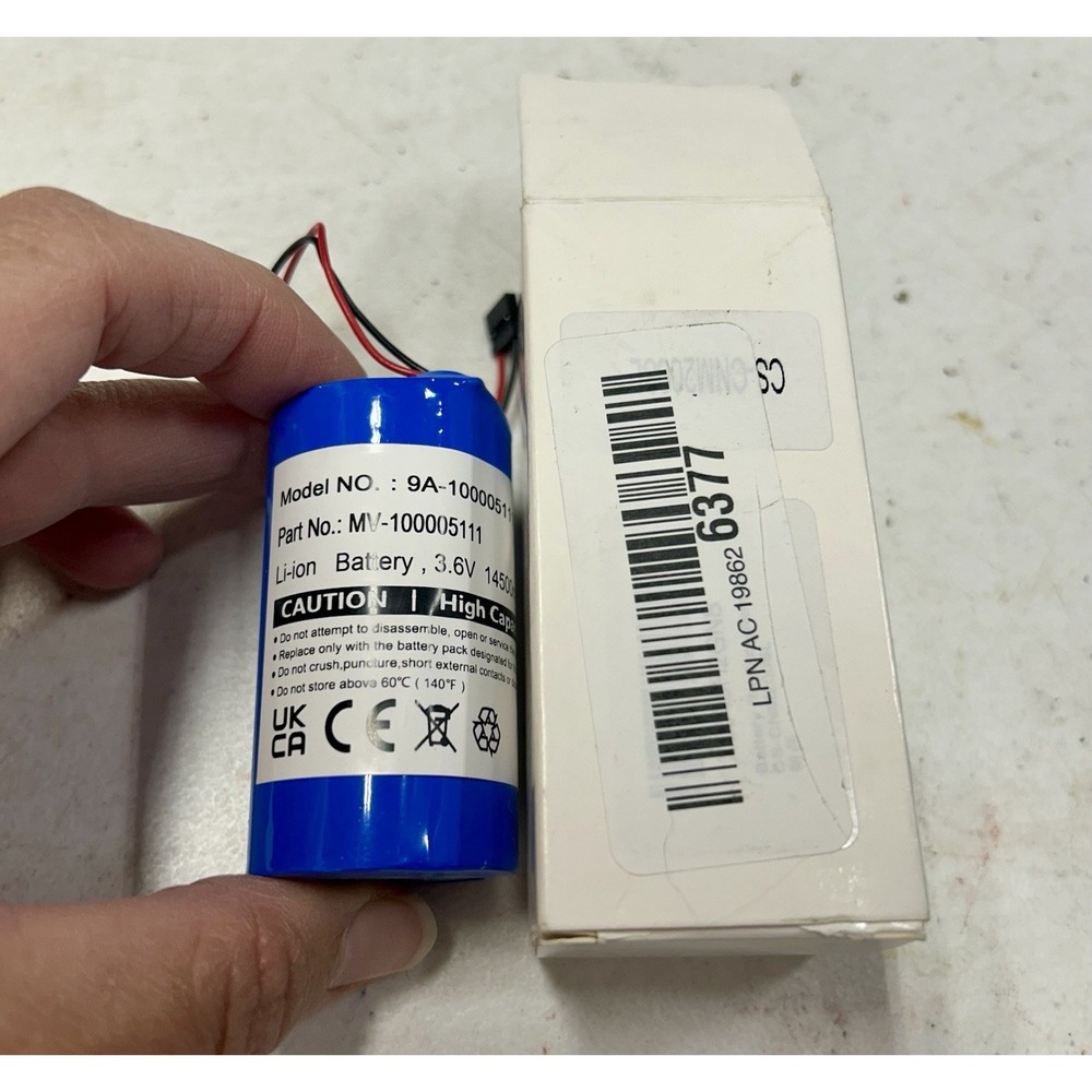 Li-ion Battery 3.6V MV100005111 Model #9A-100005111 High Capacity (SH3)
